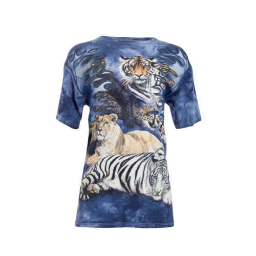 Dry Clean Only Tiger Print T-Shirt