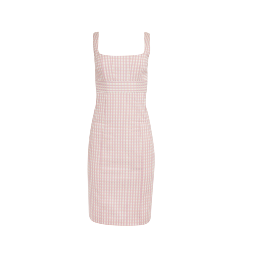 Nanette Lepore Pink Gingham Dress