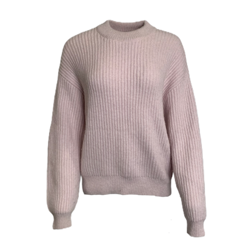 Closed Pink Knit Sweater