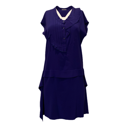 Miu Miu Drop-Waist Shirt Dress