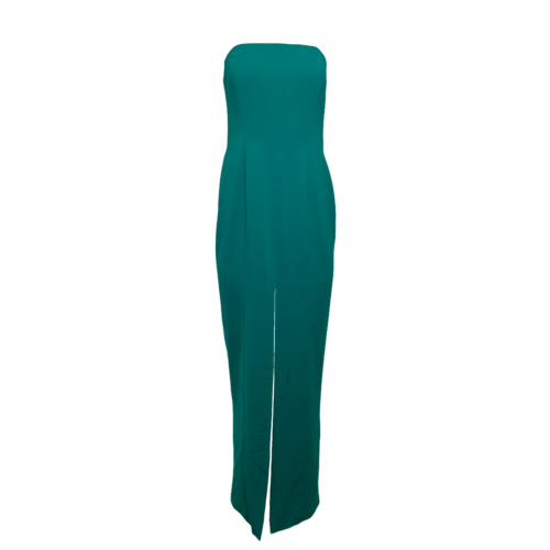 Jay Godfrey Emerald Green Strapless Gown
