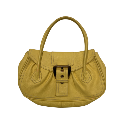 CELINE Yellow “Chouquette” Bag