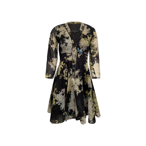 Cynthia Rowley Button Front Floral Dress