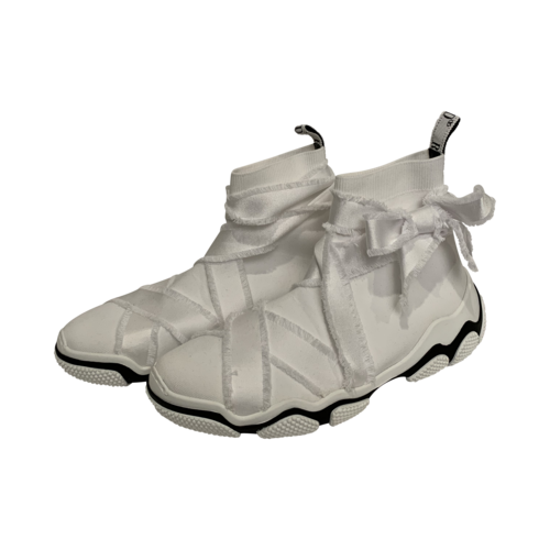 Valentino White Glam Run Bow Sneakers