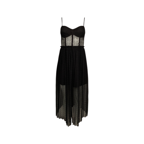 Allen Schwartz Black “Freya” Bustier Dress