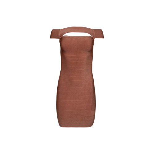 Marciano Pink Bandage Dress w/ Cut Out Detail