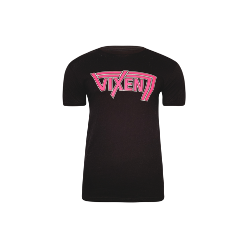 Vixen 77 Black Vizen 77 Pink Logo Shirt