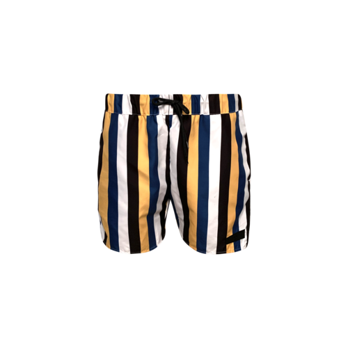 Sandro Paris Multi-Color Striped Drawstring Shorts