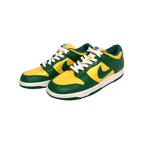 Nike Dunk Low Brazil Green and Yellow Sneakers
