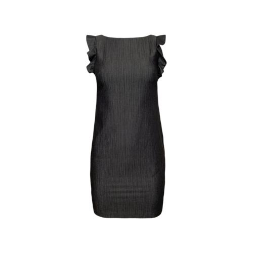 Calvin Klein Dark Grey Ruffle Sleeve Dress