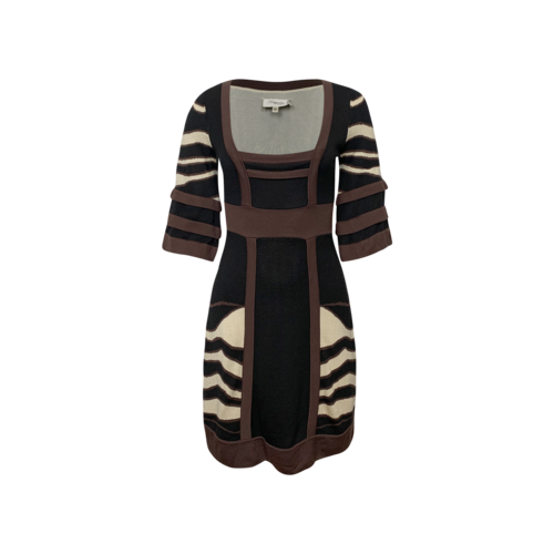Temperley London Multi-Color Striped Dress