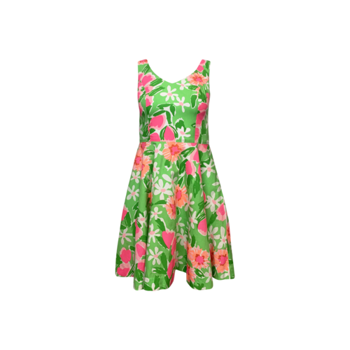 Lilly Pulitzer Cotton Llly Pulitzer Green Casual Dress