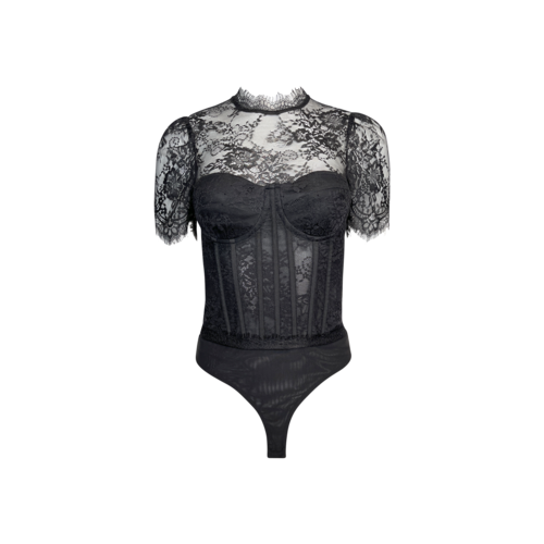 ASTR Lacie Illusion Lace BodySuit