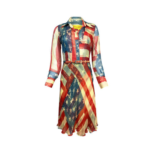 Catherine Malandrino American Flag Dress