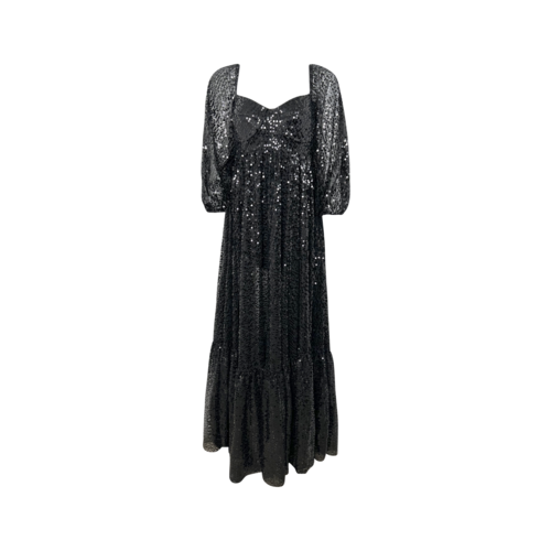 Selkie Black Sequin Princess Dress