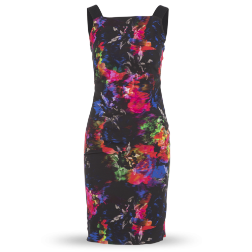 Milly Multi-Colored Floral Dress